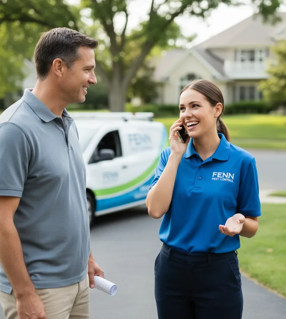 Fenn Pest Control customer support in Catasauqua